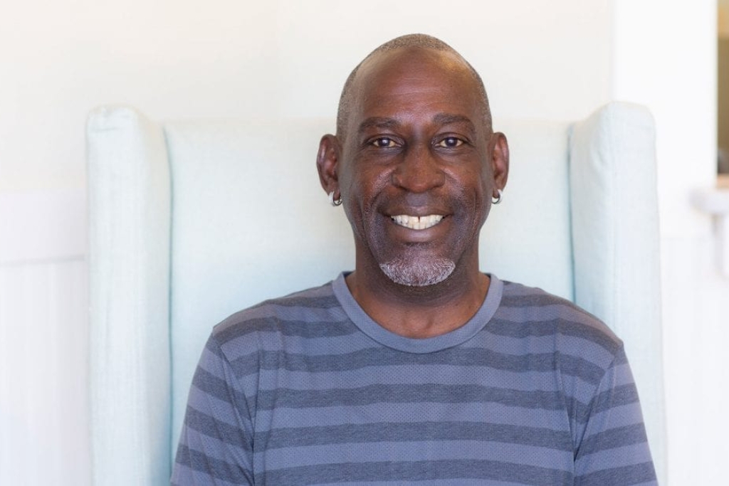 Happy patient Donald